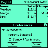 Preferences Dialog